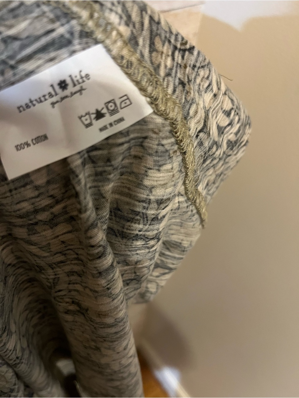 Natural Life Christa knit cotton maxi dress NWT size M - Picture 4 of 7